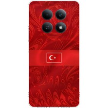 TechTree Redmi Note 15 4g Uyumlu Türk Milli Takım Desenli Forma Baskılı Silikon Kılıf