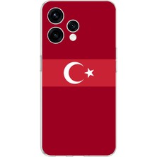 TechTree Oppo Reno 15 - Reno 15F Uyumlu Türk Milli Takım Kırmızı Forma Baskılı Silikon Kılıf