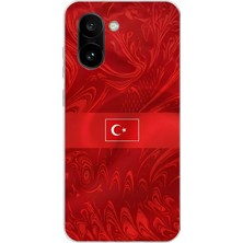 TechTree Oneplus 15R Uyumlu Türk Milli Takım Desenli Forma Baskılı Silikon Kılıf