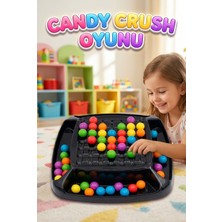 Farbu Oyuncak Renkli Toplar Candy Crush 80 Boncuklu Eğitici Düşünce Geliştirici Eşleştirme Kutu Oyunu