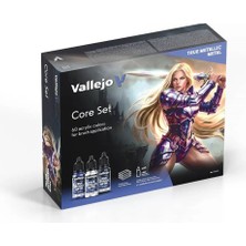 Vallejo 77115 18 Ml. Amber Green, Light, True Metallic Metal (Tmm) Serisi Model Boyası