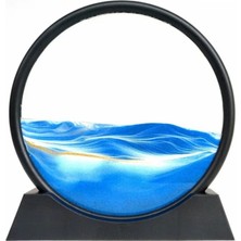 Layfhex 3D Dekoratif Stres Giderici Rahatlatıcı Manzaralı Kum Saati Orta