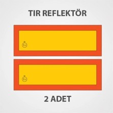 Evimdeyokyok Tır Arka Işaret Reflektörü Metal Sac Malzeme