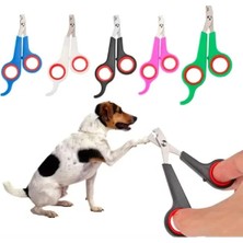 Aesco Paslanmaz Çelik Kedi Köpek Tırnak Makası Renkli 12 cm