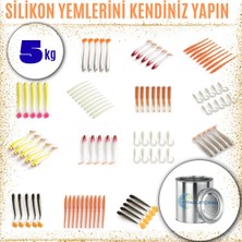 Evimdeyokyok Silikon Balık Yemi Ham Maddesi (15 Shore) 5kg