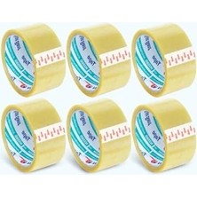 Aesco Şeffaf Koltuk Bandı, 45 mm Genişlik, 40 mt Uzunluk, 6 Adet Set