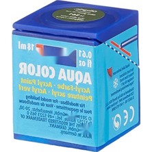Aesco Su Bazlı Zeytin Yeşil Maket Boyası, 18 ml