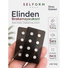 Klikklik Füme Transparan Manyetik Diskler
