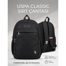 U.s. Polo Assn. Siyah Unisex Sırt Çantası PLCAN26069