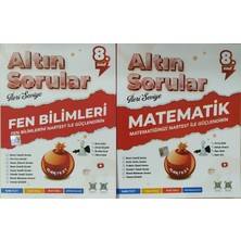 Eser Nartest Yayınevi 8. Sınıf Fen Bilimleri+Matematik  Ileri Seviye Altın Sorular