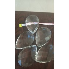 Songül Avize Kristal Taşı 70MM Boyunda 50 mm Kalınlığında Kristal Cam Taş