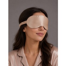 Icon Silk 'sleep & Glow' %100 Saf Ipek Uyku Maskesi Göz Bandı (Ay Kumu)