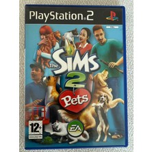 EA Ps2 The Sims 2 Pets Orjinal Oyun 10/8 Disk Kondüsyonu Kitapçık Var