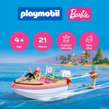 Playmobil Barbie | Macera Teknesi | Barbie ve Ken'li Motorlu Tekne, Wakeboard ve Şnorkelle Yüzme Hareketi, Malibu Yaz Atmosferi ve Su Maceraları