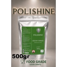 Polishine Diatom Toprağı / Tahtakurusu, Bit ve Parazit Tozu  Yürüyen Haşereler İçin/  Kalsine Edilmemiş 500gr 1 Mikron