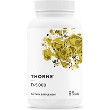 Thorne D-5000 Vitamin D3 120 Kapsül
