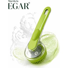 Synee Çok Amaçlı Sıvı Hazneli Temizlik Fırçası 1 Parça Kokusuz Ergonomik ve Çizmez Özellikli