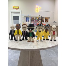 Axelon Breaking Bad 7'li Karakter Figür Seti Walter White Heisenberg Jesse Pinkman Gustavo Fring Saul Goodman Mike Hank