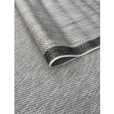 Halımark Sisal Halı Doğal Dokulu Hasır Görünümlüözel Ölçü Kesme Halı  Kaymaz Taban Bordürlü  Salon Oturma Odası Antre Mutfak Kolidor  Balkon Halısı (91330-095)