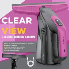Hep Ezere Clearview Şarjlı Cam Temizleyici Silme Makinesi Mikrofiber BAŞLIKLI-(5775) Najmaddin