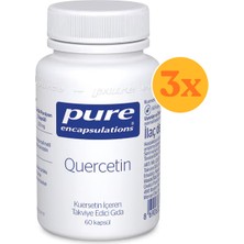 Pure Encapsulations Quercetin 60 Kapsül - 3 Adet (Toplam 180 Kapsül)