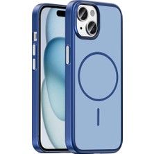 Pilanix Apple Iphone 15 Kılıf Ince Renkli Magsafeli Sert Lora Kapak