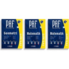 Palme Yayınevi Paf Tyt Ayt Matematik Geometri Anlatım Föyleri Seti 3 Kitap Video Çözümlü Yeni Müfredat Ösym Uyumlu