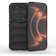 Nanospace Xiaomi 17 Ultra Kılıf Esnek Tpu Oyuklu Arka Yüzey Tasarımlı Etnik Silikon Kapak