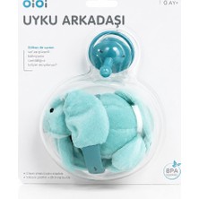 Oioi Uyku Arkadaşı Silikon Emzikli Peluş Fil Oyuncak