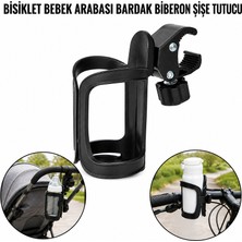Multizone Bisiklet Bebek Arabası Bardak Biberon Suluk Tutucu Ayarlanabilir Şişe Aparatı 360° Döner