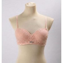 Velina Secret Lotus Cup Balenli Desteksiz Toparlayıcı Sütyen - Pembe