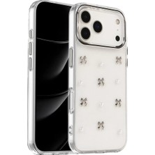 Apple iPhone 17 Pro Max Fiyonk Desenli Kapak - Desen 8
