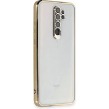 Sepetopia Xiaomi Redmi Note 8 Pro Kılıf Razer Lensli Silikon - Gold