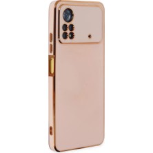 Xiaomi Poco X4 Pro 5g Kılıf Volet Silikon - Pembe
