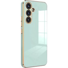 Samsung Galaxy A24 4g Kılıf Volet Silikon - Açık Yeşil