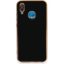 Huawei P20 Lite Kılıf Volet Silikon - Siyah
