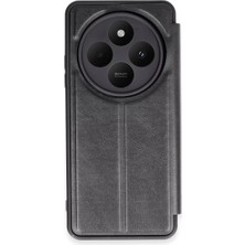Xiaomi Redmi 14C Kılıf Flip Cover - Siyah