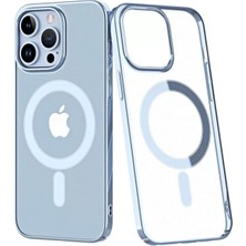 Apple iPhone 14 Pro Kılıf Element Magneticsafe Sert Kapak - Sierra Blue