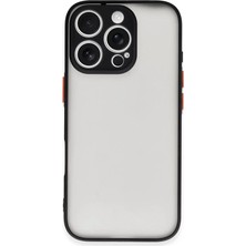 Apple iPhone 16 Pro Kılıf Montreal Silikon Kapak - Siyah