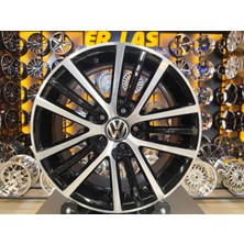 Volkswagen 4 Adet Volkswagen Orıjınal 7*17 5*112 ET54 57.1 Black Mack Jant Revize Edilmiş (Takım)