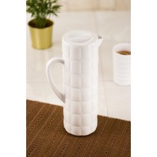 Popüler Sepet Arkilik Allegra 1,5 Lt Beyaz Sürahi (Buzdolabı Kapak Rafına Sığar)