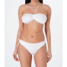 SUNSURF Zen Taşlı Straplez Bikini Takımı