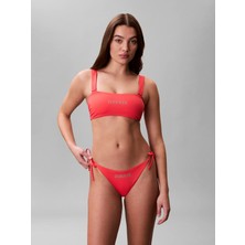 Calvin Klein Kadın Pembe Calvin Klein Sıde Tıe Bottom Fuşya Bikini Alt