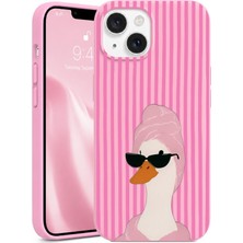 3gen Case iPhone 13/14/15 Uyumlu Soft Style Collection Lansman Kılıf Içi Kadife Kaplamalı Kamera Yükseltili