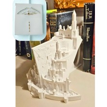 Yaratıcı Sanatlar Atölyesi Yüzüklerin Efendisi Minas Tirith Şehri 3 Boyutlu Kitap Tutucu Silikon Kalıbı