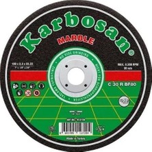 Karbosan 180X3.2X22.23 Mermer Kesme Diski 912760 C 30 R BF80