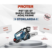 Proter Pst 125 St Akülü Dal Budama Testeresi 20 V Çift Akülü