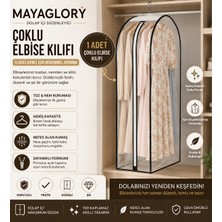 MAYAGLORY 1 Adet Pratik Çoklu Elbise Askısı Takım Elbise Abiye Askısı Dolap Içi Düzenleyici Giysi Çantası