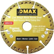 Dmax Dmx 4720 Çok Amaçlı Kesme Diski 115 mm 22.23 mm