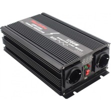 Max Extra LRM1500 12V → 220V Inverter Dönüştürücü 1500 W